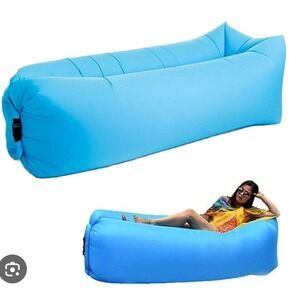NEW Docooler Outdoor Portable Convenient Inflatable Lounger Air Sleeping Bag Sof